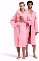 Immagine di ACCAPPATOIO DA NUOTO UNISEX ARENA ZEAL PLUS PINK-WHITE 005308 301