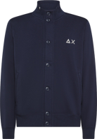 Immagine di CARDIGAN DA UOMO SUN68 BUTTON COTTON FL NAVY BLUE F44106 07