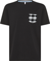 Picture of T-SHIRT A MANICA CORTA DA UOMO SUN68 POCKET FABRIC NERO T44106 11