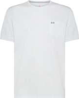 Immagine di T-SHIRT A MANICA CORTA DA UOMO SUN68 SOLID LUXURY BIANCO T44101 01