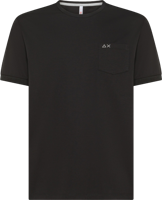 Picture of T-SHIRT A MANICA CORTA DA UOMO SUN68 SOLID LUXURY NERO T44101 11