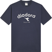 Immagine di T-SHIRT A MANICA CORTA DIADORA ATHL. LOGO BLUE DENIM 502.180635 60065