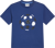 Picture of T-SHIRT A MANICA CORTA JUNIOR DIADORA LOGO SALTIRE NAVY 102.180953 60024