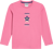 Picture of T-SHIRT A MANICA LUNGA JUNIOR DIADORA LOGO CHATEAU PINK 102.180959 50149