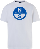 Immagine di T-SHIRT A MANICA CORTA DA UOMO NORTH SAILS BASIC WHITE 692972 0101