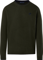Picture of MAGLIONE DA UOMO NORTH SAILS CREWNECK 12GG FOREST GREEN 699775 0440