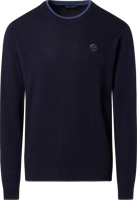 Immagine di MAGLIONE DA UOMO NORTH SAILS CREWNECK 12GG NAVY BLUE 699775 0802