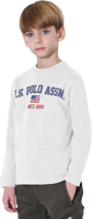 Picture of T-SHIRT A MANICA LUNGA JUNIOR US POLO LS US40568003 101