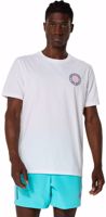 Immagine di T-SHIRT A MANICA CORTA DA PADEL DA UOMO ASICS PADEL COURT GRAPHIC SS 2041A347 100
