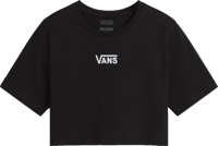 Picture of T-SHIRT A MANICA CORTA DA DONNA VANS FLYING V CREW CROP II VN000GFF BLK