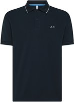 Immagine di POLO DA UOMO SUN68 SMALL STRIPES ON COLLAR A35110 07