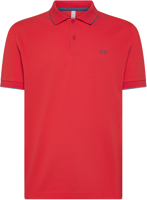 Immagine di POLO DA UOMO SUN68 SMALL STRIPES ON COLLAR A35110 10