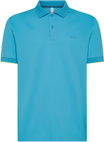 Immagine di POLO DA UOMO SUN68 SMALL STRIPES ON COLLAR A35110 13