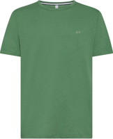 Immagine di T-SHIRT A MANICA CORTA DA UOMO SUN68 JERSEY LINEN T35132 84