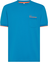 Immagine di T-SHIRT A MANICA CORTA DA UOMO SUN68 PIQUET SMALL STRIPE FLUO T35124 73