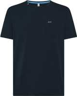 Picture of T-SHIRT A MANICA CORTA DA UOMO SUN68 POCKET BASIC T35101 07