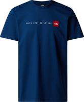 Immagine di T-SHIRT A MANICA CORTA DA UOMO THE NORTH FACE NEVER STOP EXPLORING NF0A87NS D1R