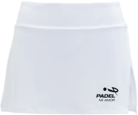 Immagine di GONNA DA PADEL DA DONNA PADELMIAMOR PADELMIAMOR SKW25S01 WHT