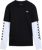 Immagine di T-SHIRT A MANICA LUNGA JUNIOR VANS LONG CHECK TWOFER VN0A49OY BLK