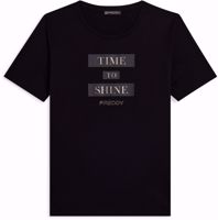 Picture of T-SHIRT A MANICA CORTA DA DONNA FREDDY F25WCRT2 N