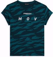 Picture of T-SHIRT A MANICA CORTA DA DONNA FREDDY F25WMVT5C CAMO33