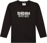 Picture of T-SHIRT A MANICA LUNGA JUNIOR DIADORA LS LOGO 102.182243 80013
