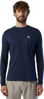 Immagine di T-SHIRT A MANICA LUNGA DA UOMO NORTH SAILS BASIC BOLLO 692971 0802