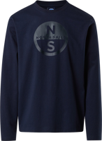 Picture of T-SHIRT A MANICA LUNGA DA UOMO NORTH SAILS GRAPHIC 693008 0802