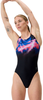 Picture of COSTUME DA NUOTO DA DONNA SPEEDO FL PLACEMENT PRINTED LEADERBACK 8-005346 18887