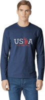 Picture of T-SHIRT A MANICA LUNGA DA UOMO US POLO WILL US42168002 179