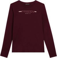 Picture of T-SHIRT A MANICA LUNGA DA DONNA FREDDY F25WCRT5 K92