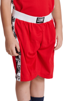 Immagine di SHORT DA BOXE JUNIOR LEONE ICONIC AB232J 03 ROSSO