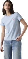 Immagine di T-SHIRT DA DONNA LEVI'S PERFECT TEE CHAMBRAY BLUE COTTON 39185 0398