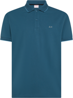 Immagine di POLO DA UOMO SUN68 SMALL STRIPE ON COLLAR A36111 80