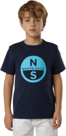 Picture of T-SHIRT A MANICA CORTA JUNIOR NORTH SAILS GRAPHIC 795225 0802