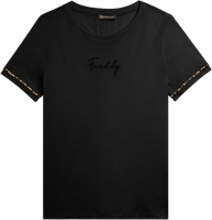 Picture of T-SHIRT A MANICA CORTA DA DONNA FREDDY S26WSLT9 N